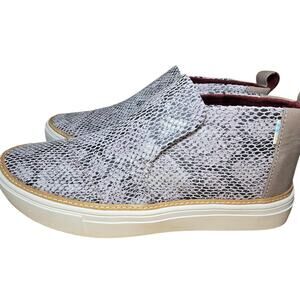 Toms NWT Paxton Winterized Midcut Slip on Womens Size 6 Ortholite Suede Insoles
